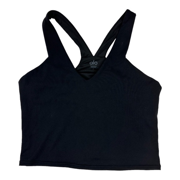 Alo Yoga Real Tank Bra Size L - Picture 4 of 7